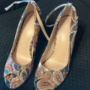 Paisley Print Women's Shoes